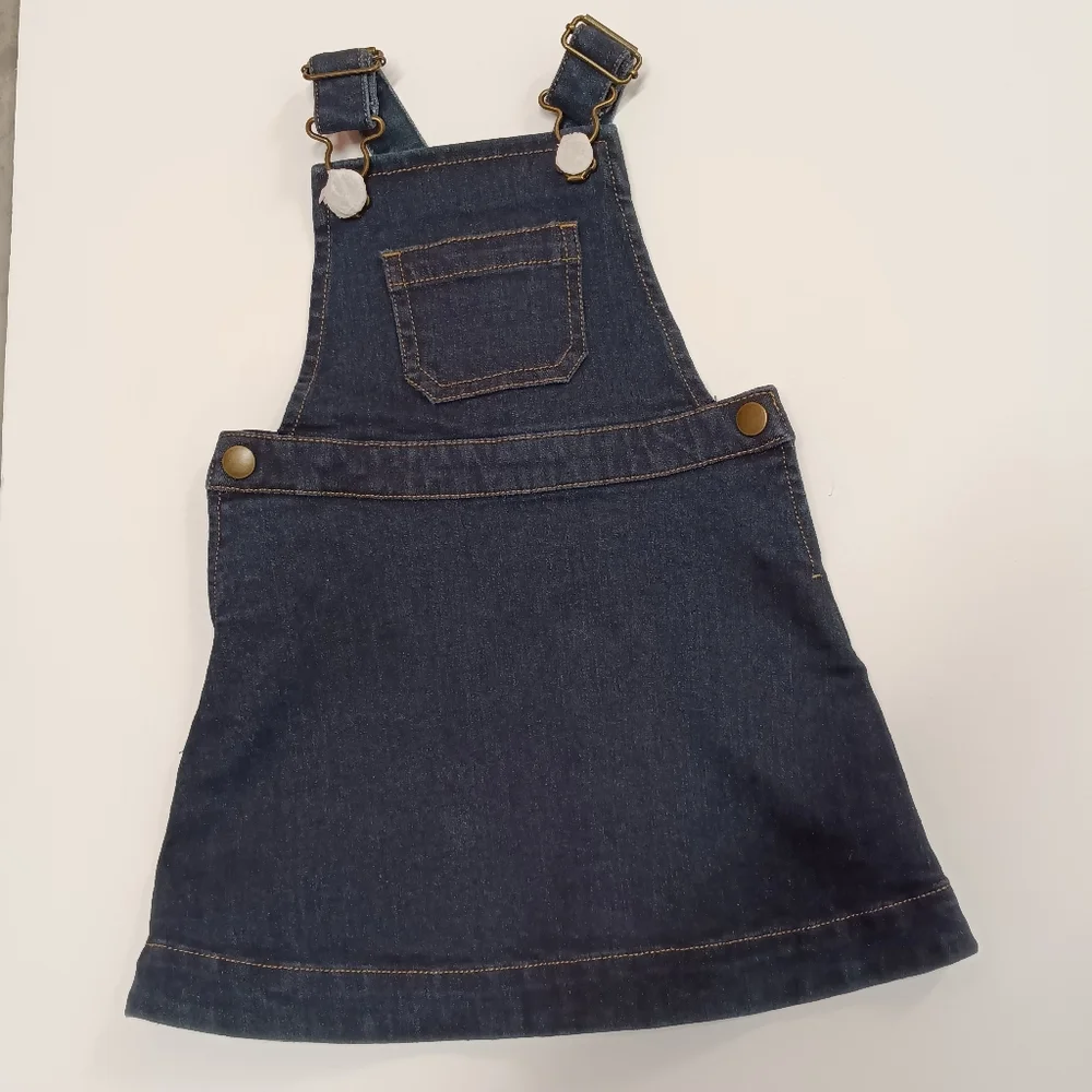 NWT Hannah Anderson Denim Jumper/Overall Dress